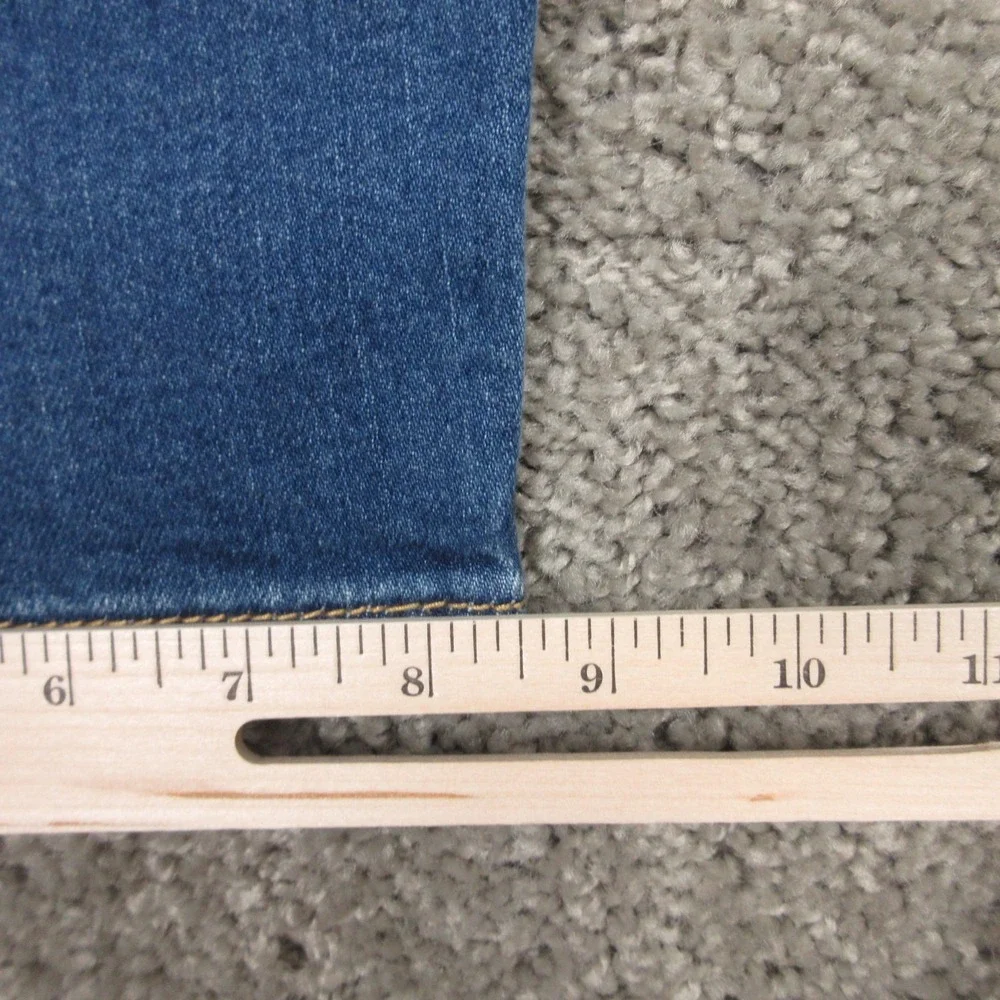 Levis Jeans Mens‎ 38x32 Blue 505 Regular Straight Faded Stretch Denim Pants NEW